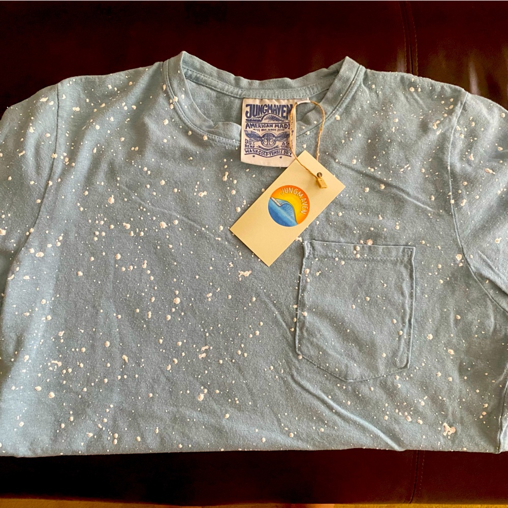 Jungmaven splatter T Hemp Men’s California style